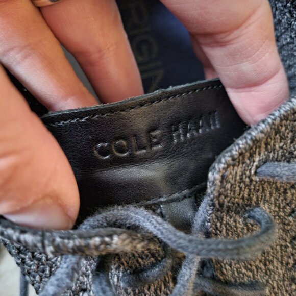 Cole Haan Orginal Grand Stitchlite Oxford Gray Knit Mens 9 - Picture 8 of 9